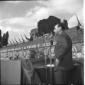 Paolo Bonomi sul palco durante il suo discorso; su ...