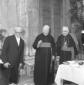 Gronchi con Monsignor Fietta ed un altro alto prel ...