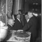 De Caro seduto in una sala del Quirinale colloquia ...