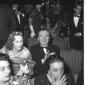 Pella e la moglie seduti in platea al teatro Sisti ...