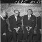 Gronchi, Merzagora, Mol ed altre autorit a collo ...