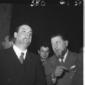 Malagodi e Bozzi che discutono. Piano medio