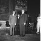 Al Quirnale, Adenauer con Gronchi, dietro si scorg ...