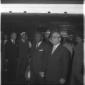 Gronchi ed il Presidente della Liberia sulla banch ...