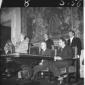 Sala della Protomoteca: inquadrato il tavolo della ...