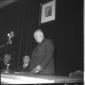 Momento della commemorazione pubblica di Grandi: i ...