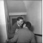 Riccardo Lombardi ed un altro politico (di spalle) ...