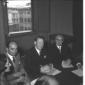 Hugh Gaitskell presiede con Saragat e Tanassi una  ...