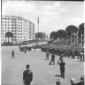 Scorcio di piazzale Ostiense dove sono schierati s ...