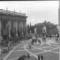 Veduta di piazza del Campidoglio - ripresa dal pal ...