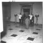 Scorcio dall'alto di una sala del Quirinale. Dei p ...