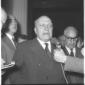Attilio Piccioni risponde alle domande dei giornal ...