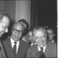 Togliatti, al Quirinale, parla con i giornalisti - ...