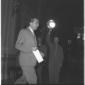 Andreotti attraversa un corridoio del Viminale sot ...