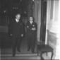 L'ambasciatore francese, Palewski,sulla sinistra,  ...