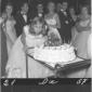 Anna Merzagora soffia le candeline sulla torta - p ...