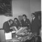 Renato Angiolillo, ripreso assieme ad altri mentre ...