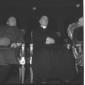 Monsignor Canino seduto tra il pubblico ad una con ...