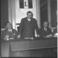 Giovanni Malagodi in occasione di una conferenza s ...