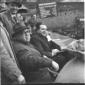 Gava e Andreotti seduti in prima fila sul palco. D ...