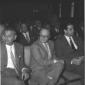 I professori Felice Ippolito,  Amaldi Edoardo e Ma ...