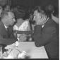 Fellini parla con Lattuada alla serata del premio  ...