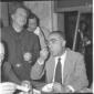 Carlo Levi, sulla sinistra, e seduto, Luigi Barzin ...