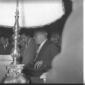 Fanfani e Andreotti ripresi mentre discutono con i ...
