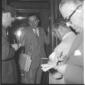 Giulio Andreotti ripreso in ascensore all'arrivo - ...