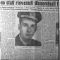 Ripresa una pagina di giornale, recante la foto de ...