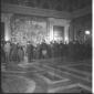 Fotografi e giornalisti in una sala del Quirinale  ...