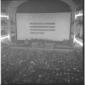 Ripresa dall'alto, platea del teatro Adriano gremi ...