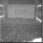 Ripresa dall'alto, platea del teatro Adriano gremi ...