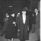 Antonio Segni e Elisabetta Conci ripresi dai fotog ...