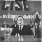 Luigi Storti seduto sul palco del congresso della  ...