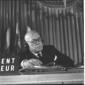 L'ex presidente francese Vincent Auriol all'8� Con ...