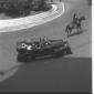 Ripresa dall'alto l'automobile presidenziale con P ...