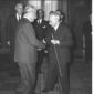 Gronchi saluta Einaudi al Quirinale - totale