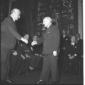 Gronchi si congratula con il professore Giovanni d ...
