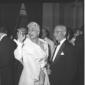 L'ambasciatore americano Zellerbach con la moglie  ...