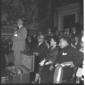 Il generale De Gaulle tiene un discorso al Campido ...