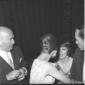 Audrey Hepburn, Gina Lollobrigida e Mel Ferrer al  ...
