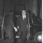 Pastore esce dall'automobile all'arrivo al Viminal ...