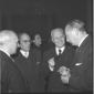 Piccioni, Folchi, Pertini e Delio Spano che discut ...