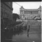Il corteo di macchine con il presidente Eisenhower ...