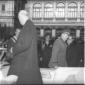 Eisenhower nel cortile del Quirinale, presenti alt ...
