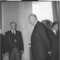 Eisenhower a villa Madama, sulla destra c' Leone  ...