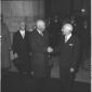 Il presidente Eisenhower con Segni e Zellerbach al ...