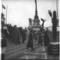 Il presidente americano Eisenhower rende omaggio a ...