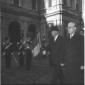Il presidente americano Eisenhower con Gronchi nel ...